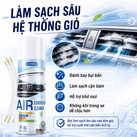 Làm sạch sâu hệ thống gió