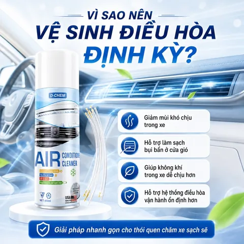 Vì sao nên vệ sinh điều hoà định kỳ