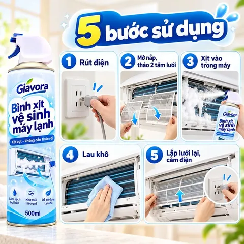 5 bước sử dụng