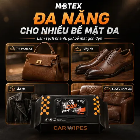 Dùng đa năng cho túi xách, giày dép, sofa