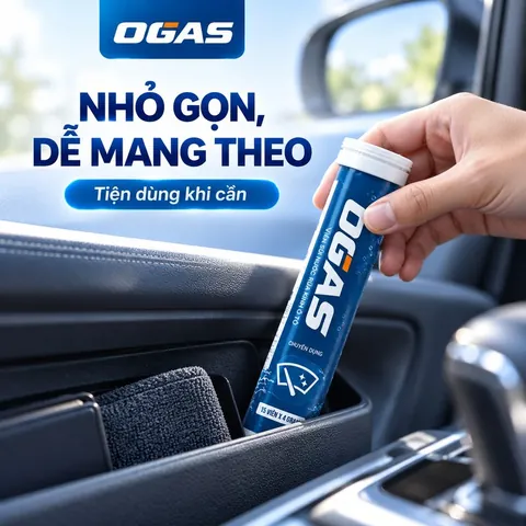 Nhỏ gọn, tiện mang theo khi đi xa